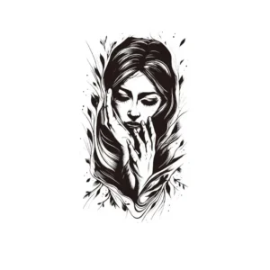 Silent Beauty Line Tattoo