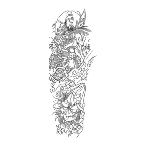 Guan Gong tattoo