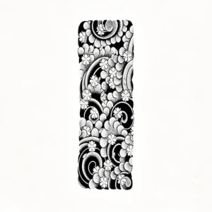 Cherry blossom tattoo sticker
