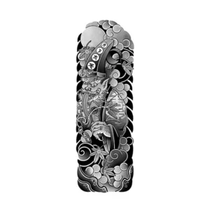 Japanese Black & Grey Traditional Tattoo